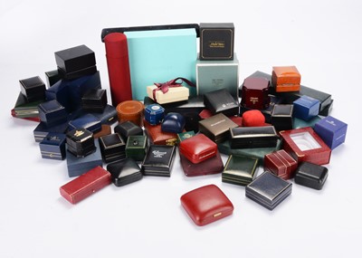 Lot 1 - A large collection of jewellery boxes