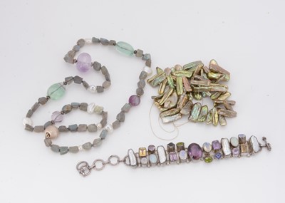 Lot 87 - A contemporary amethyst