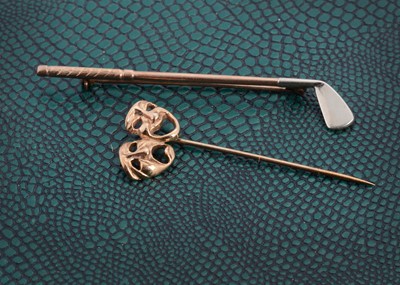 Lot 145 - Two pin brooches