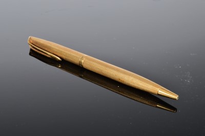 Lot 217 - A Waterman's 18ct gold biro pen