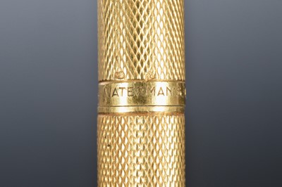 Lot 217 - A Waterman's 18ct gold biro pen