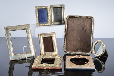 Lot 225 - Eight photograph frames
