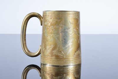 Lot 229 - A Victorian silver Christening mug by John Aldwinkle & James Slater