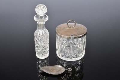 Lot 243 - A 1970s silver tea caddy spoon