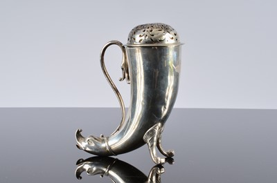 Lot 259 - A Victorian silver novelty sugar sifter by H. Matthews