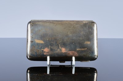 Lot 262 - An Edwardian silver cigar case by A & J Zimmerman Ltd