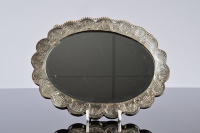 Lot 280 - A mid 20th century Ottoman Turkish Wedding mirror
