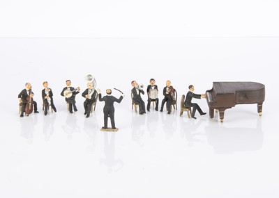 Lot 114 - A Charbens hollow-cast lead Jack’s Band