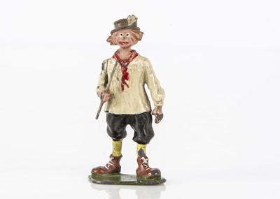 Lot 116 - A rare Britains hollow-cast lead farm Village Idiot