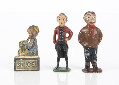 Lot 120 - A Pixyland-Kew hollow-cast lead advertising Quenchie Sn’Ice figure