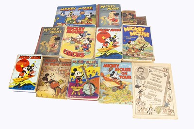 Lot 127 - 1930-40s Walt Disney’s Mickey Mouse books and annuals