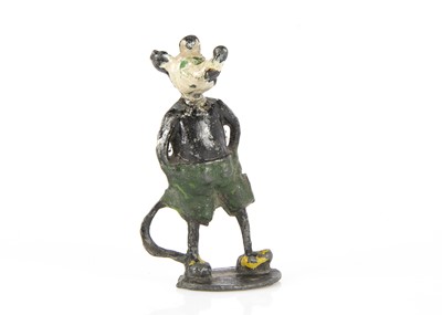 Lot 128 - A rare Stoddart hollow-cast lead Walt Disney and Ub Iwerkes’ Mickey Mouse circa 1932