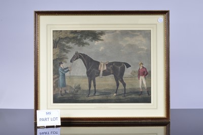 Lot 609 - Three first half 19th century horseracing prints