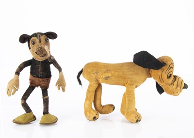 Lot 144 - A Dean’s Rag Book Co Walt Disney and Norm Ferguson’s Pluto the dog 1930s