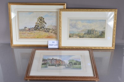 Lot 638 - Watercolours