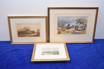 Lot 639 - Three 20th century watercolours