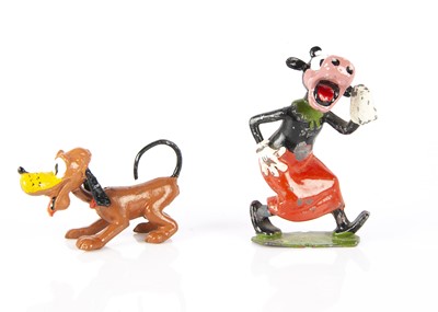 Lot 145 - A rare Britains hollow-cast lead Pluto the dog circa 1939