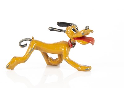Lot 146 - A rare Sacul hollow-cast lead Walt Disney and Norman Ferguson's Pluto the dog circa 1953