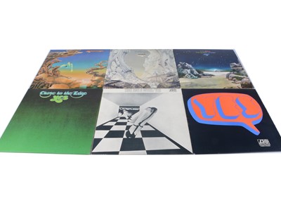 Lot 36 - Yes LPs