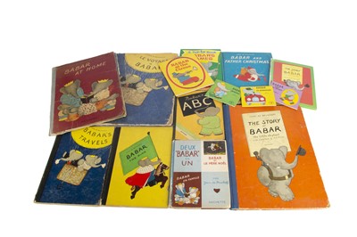 Lot 152 - Jean De Brunhoff Babar the Elephant books