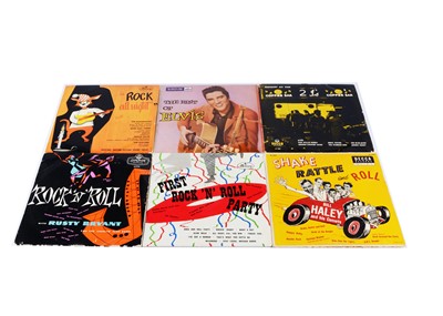 Lot 73 - 10" Rock n Roll LPs