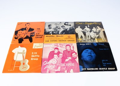 Lot 96 - Skiffle EPs