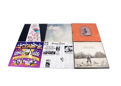 Lot 136 - Beatles Solo LPs / Box Sets