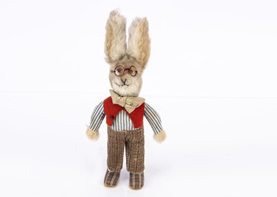Lot 160 - A Dean’s Rag Book Co Pa Coney the Radio Rabbit 1930s