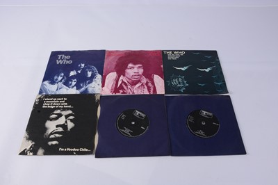 Lot 162 - The Who / Jimi Hendrix 7" Singles