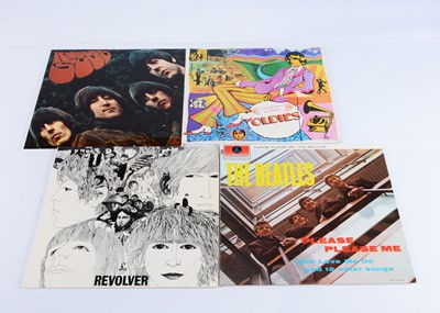 Lot 191 - Beatles LPs