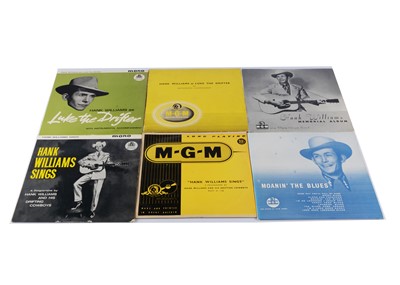 Lot 282 - Hank Williams LPs