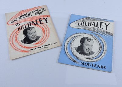 Lot 384 - Bill Haley Programmes