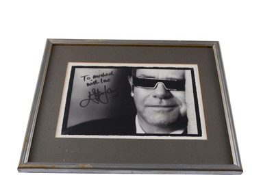 Lot 400 - Elton John / Autograph