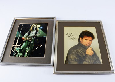 Lot 402 - Roy Wood / Cliff Richard / Autograph