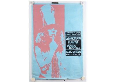 Lot 416 - Supertramp Concert Poster