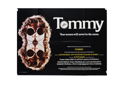 Lot 430 - Tommy (1975) UK Quad poster