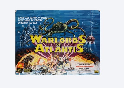 Lot 440 - Warlords of Atlantis (1978) UK Quad Poster