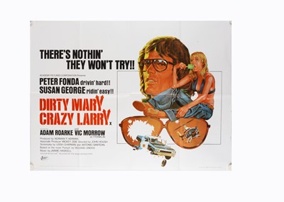 Lot 442 - Dirty Mary Crazy Larry (1974) UK Quad Poster