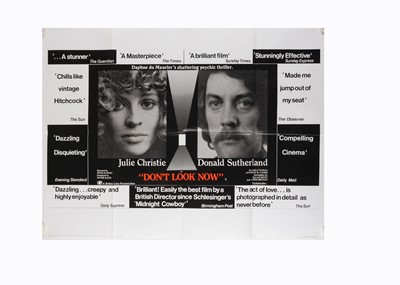 Lot 448 - Don’t Look Now (1973) Quad Poster