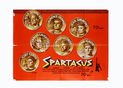 Lot 449 - Spartacus (1960) Quad Poster