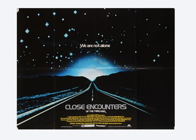Lot 450 - Close Encounters of the Third Kind )1977) UK Quad Poster
