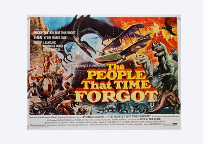 Lot 463 - The People That Time Forgot (1977) UK Quad Poster