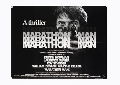Lot 464 - Marathon Man (1976) UK Quad poster