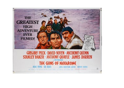 Lot 469 - The Guns of Navarone (1961 rr) UK Quad Poster