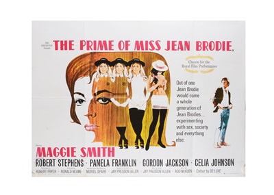 Lot 474 - The Prime Of Miss Jean Brodie (1969) UK Quad Poster