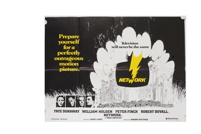 Lot 476 - Network (1976) UK Quad Poster