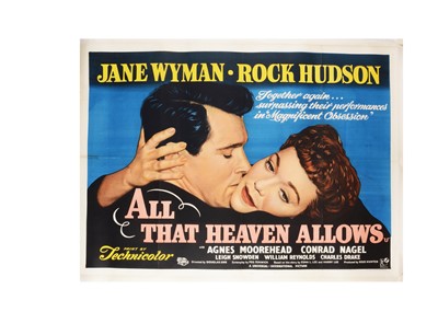 Lot 480 - All That Heaven Allows (1955) UK Quad Poster