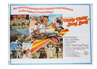 Lot 483 - Chitty Chitty Bang Bang (1968) UK Quad poster