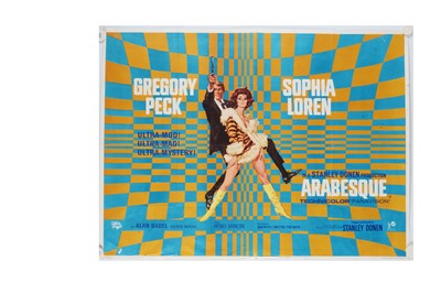 Lot 486 - Arabesque (1966) Quad Poster