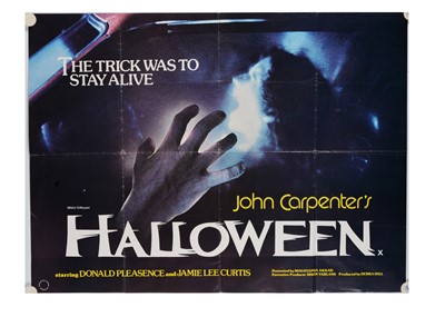 Lot 493 - Halloween (1978) UK Quad Poster